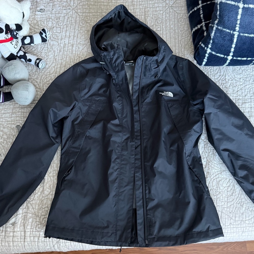 The North Face Women’s Antora Rain Jacket – TNF Black | Size Small